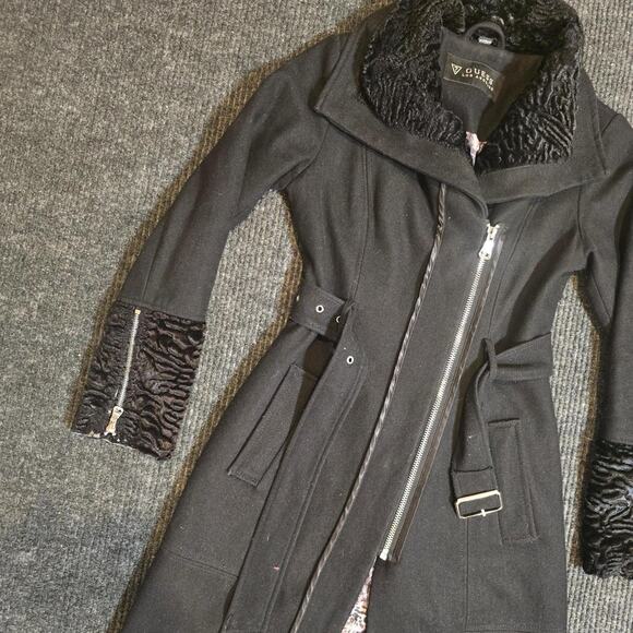 Guess Wool jacket. womans size XS - Picture 2 of 4